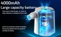 Електрическа въздушна помпа/преносима въздушна помпа с 4000mAh батерия тип-C, снимка 7