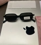 висококачествени очила с черен обикновен калъф и ув защита miu miu , снимка 2