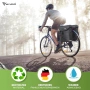 Велосипедна чанта MIVELO, двойна чанта, изработена от рециклиран материал, снимка 6