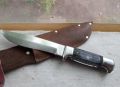 Ретро ловджийски нож от соца "Вихрен", снимка 1 - Ножове - 45892425