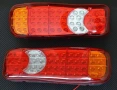 1 бр. ЛЕД LED 12V и 24V Диодни задни стопове светлини за камион бус Тир, снимка 1