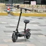 Електрическа тротинетка със седалка ТОП! 3200W Мощна голяма за възрастни, електрически скутер офроуд, снимка 7