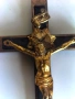 Страхотен Бронзов Кръст - Разпятие, снимка 4