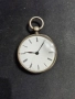 Швейцарски СРЕБЪРЕН джобен часовник 1900г. с ключе - 10 РУБИНА ПРОМОЦИЯ, снимка 1