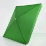 Правоъгълен градински чадър, зелен, 240x260 см, снимка 4