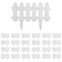 vidaXL Кантове за тревни площи, 25 бр, бели, 10 м, PP(SKU:48616, снимка 1 - Други - 45080738