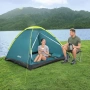 Двуместна лека къмпинг палатка с комарник и чанта за пренасяне, 205x145x100см, снимка 5