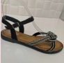 нови черни сандали, снимка 1 - Сандали - 45670463