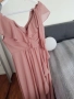 Елегантна розова рокля, снимка 8