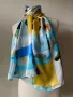 Голям, цветен шал от 100 % коприна, снимка 6