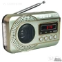 Портативна аудио система, FM, USB, microSD с вграден фенер MEIER MU52, снимка 1