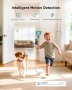 Нова Безжична вътрешна камера PTZ с батерия двупосочно аудио за наблюдение дом стая, снимка 7