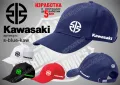 KAWASAKI тениска и шапка st-blue-kaw, снимка 3