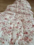 Бял елек/грейка с флорални мотиви, размер 86, снимка 4