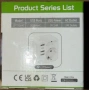 Универсален адаптер с 4 USB порта – Travel Adapter, снимка 1