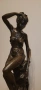 масивна бронзова фигура статуя статуетка 75 см, снимка 3