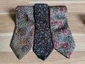Италиански копринени вратовръзки с орнаменти 1, снимка 3
