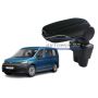 Подлакътник, VW Touran, Caddy, 2003-2019 г., текстилен, черен, снимка 1