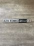 Alfa Romeo Alfasud logo /Emblem Rear Badge, снимка 1