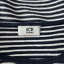 Iceberg Striped Pocket T-shirt (XL), снимка 3