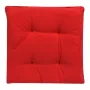 Червена възглавница  за стол-38х38х5 см./декоративна възглавница, снимка 2
