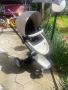 Бебешка комбинирана количка MIMA Xari Snow White Black, снимка 1 - Детски колички - 45148515