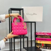  Christian Dior чанти дамски розови, снимка 3 - Чанти - 45372986