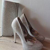 Официални обувки и чанта, снимка 1 - Дамски елегантни обувки - 45101653