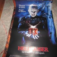 Плакат 43х66 Hellraiser, снимка 1 - Ужаси - 46059898