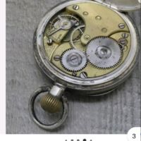 Джобен сребърен часовник Омега(Omega)52 мм.три капака, снимка 16 - Мъжки - 45596252