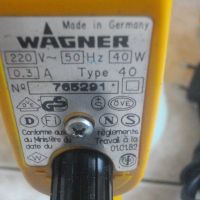 Немски Електрически Профи Пистолет За Боядисване 70 W -WAGNER W70-Почти Нов-ОТЛИЧЕН-Made in GERMANY, снимка 11 - Други инструменти - 45236089