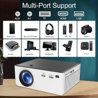 Видео проектор, 5G WiFi Bluetooth проектор Full HD 1080P проектор 4K поддържащ филмов проектор 8500L, снимка 5 - Плейъри, домашно кино, прожектори - 45101239