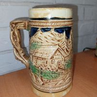 Винтидж Керамични халби за бира 
в немски стил , снимка 17 - Антикварни и старинни предмети - 45888061