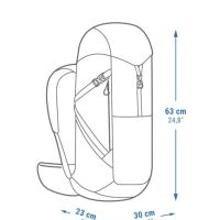 Раница за планински преходи Quechua mh500, 30 литра, снимка 7 - Други спортове - 45294919