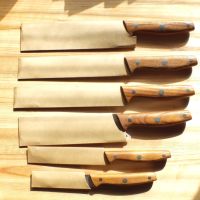 Комплект кухненски ножове EUNA с дървена дръжка, 6 ножа, снимка 9 - Прибори за хранене, готвене и сервиране - 45653710