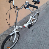Продава се немско, сгъваемо алуминиево колело 20" цола, снимка 3 - Велосипеди - 45033966