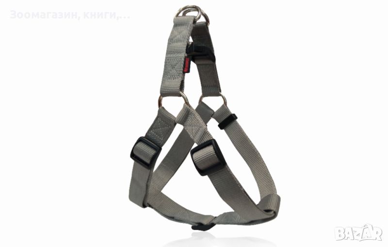 Нагръдник за куче XS 1.0 x 26-40 см сив Plain Harness Type A Grey 3210, снимка 1