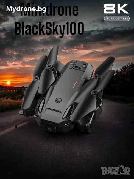 Професионален дрон Minidrone BlackSky100 с множество функции, снимка 1