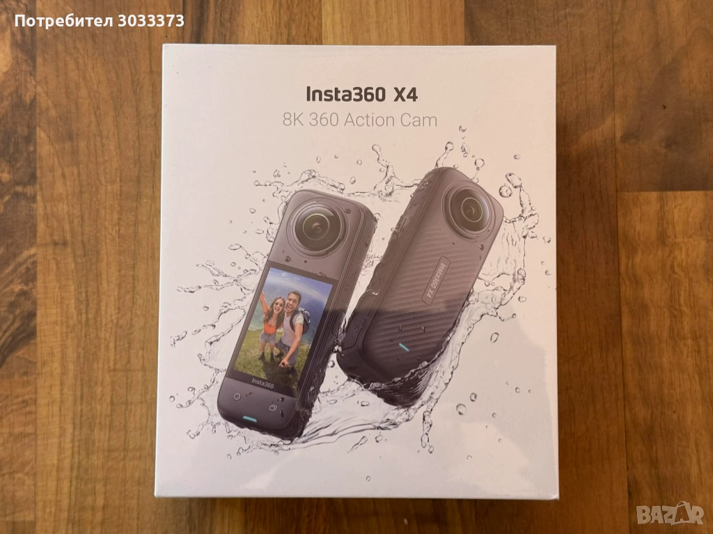 Екшън камера Insta360 X4 - нова, снимка 1