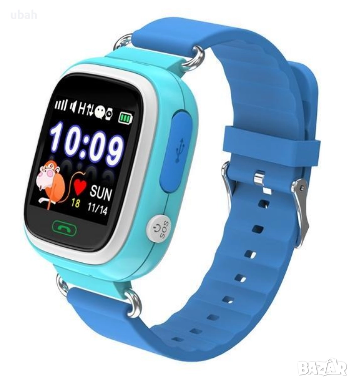 Детски смарт часовник Xmart KIDS GPS KW03G Blue със слот за SIM карта, снимка 1