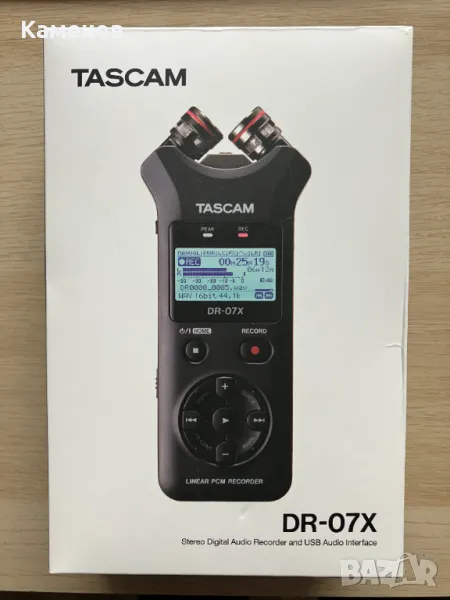 Аудио рекордер Tascam DR-07X, снимка 1