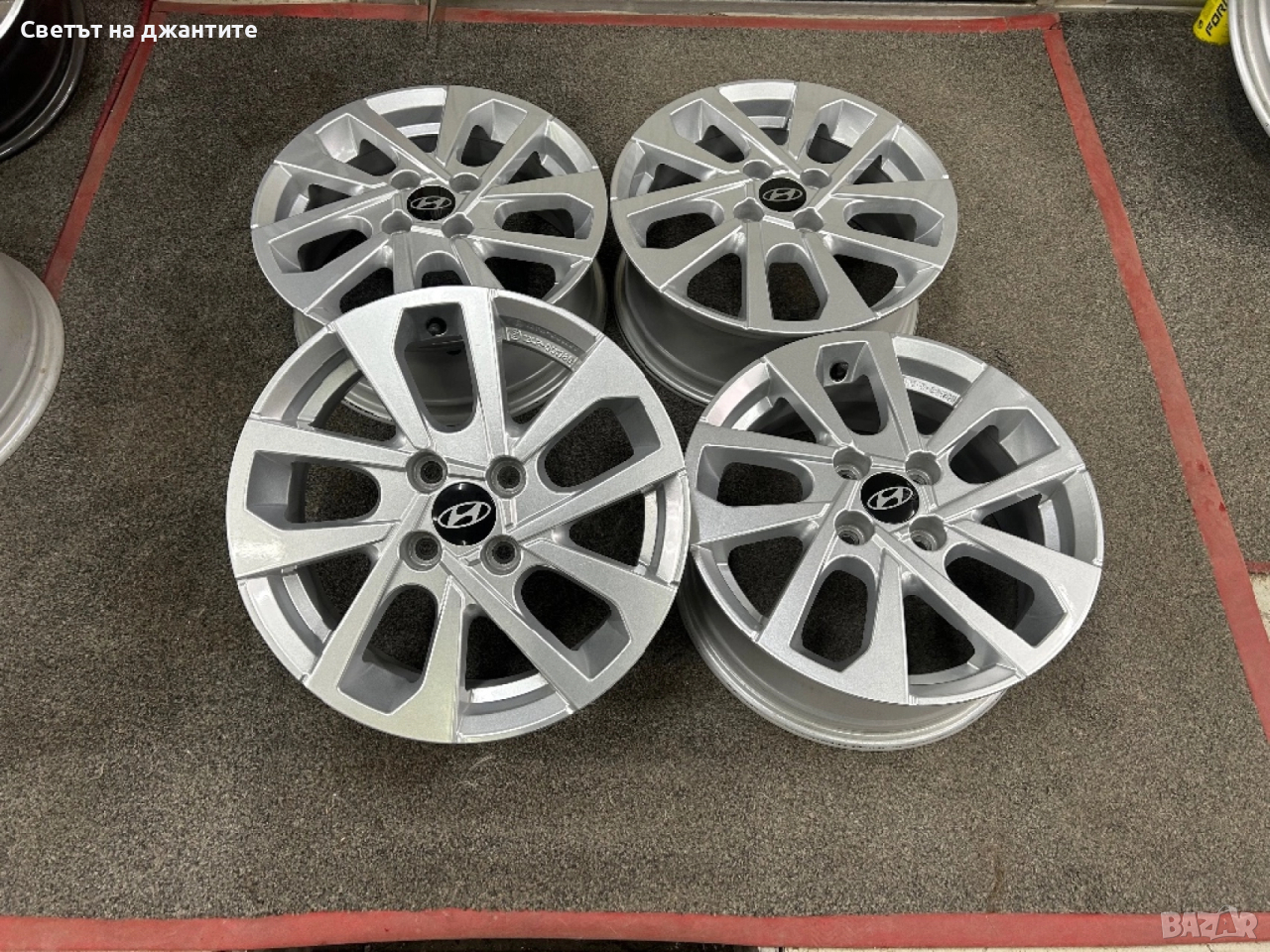 Джанти 15 Цола 4х100 Kia Hyundai I10 I20 I25, снимка 1