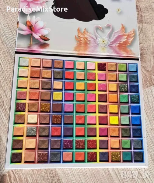 Професионална палитра сенки за очи с 99 различни цветове, снимка 1