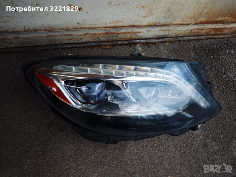 Десен фар за Mercedes-Benz S-class, W222 - 2014 г. FULL LED, ЗАВИВАЩИ, снимка 1