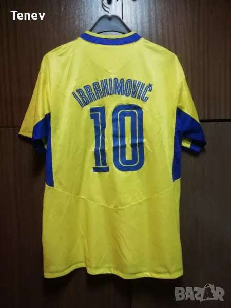 Швеция Ибрахимович Umbro оригинална тениска фланелка размер L Sweden Ibrahimovic  , снимка 1