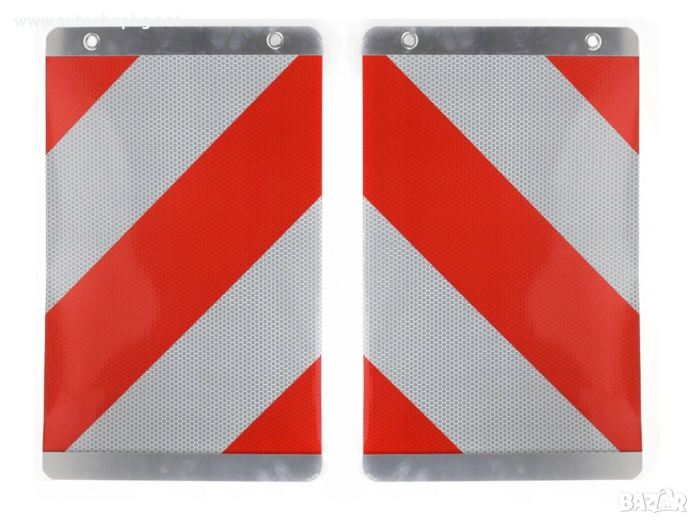 Комплект светлоотразителни табели за падащ борд, снимка 1