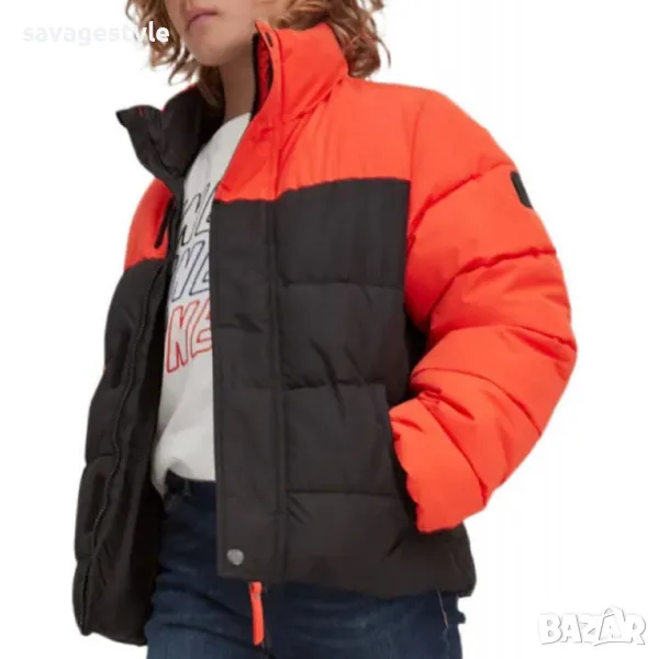 Детско яке ONEILL Charged Puffer Jacket Black/Red, снимка 1