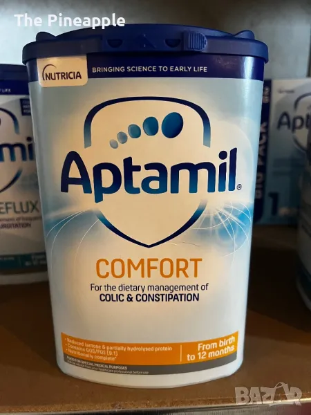 Aptamil Comfort 800g Английски / само за Пловдив лично!, снимка 1