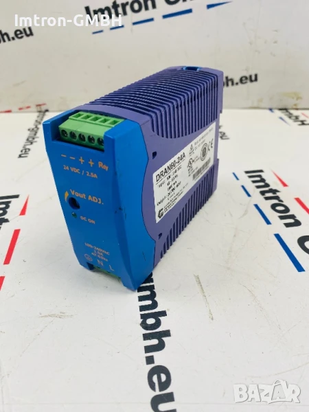 Еднофазно индустриално DC захранване DRAN60-24 / 24 VDC /  60 W, снимка 1