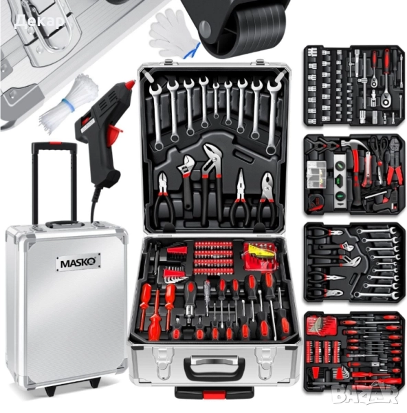 Кутия/куфар с инструменти Мasko 969 части, снимка 1